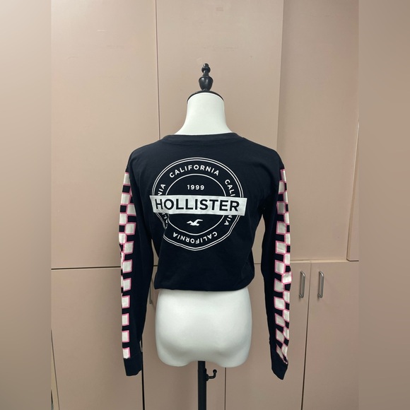 Hollister Y2K 5 piece lot baby tees crop tops knit cardigan shrug vest size XS - Picture 5 of 16